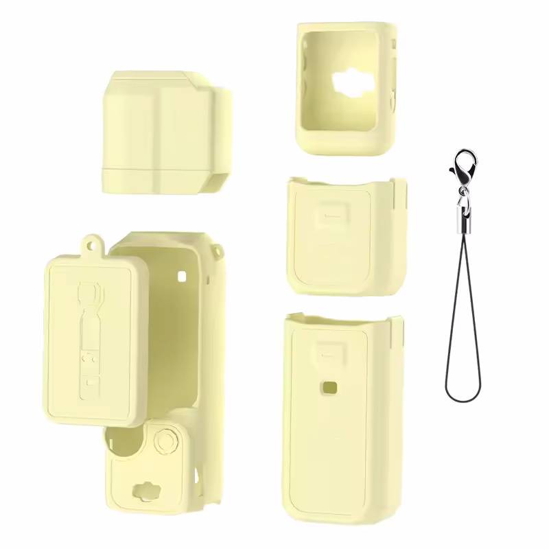 Protective Sleeve for DJI Osmo Pocket 3 Camera Anti-Scratch Case Lens And Screen Silicone Skin Cover for Pocket 3 Accessories