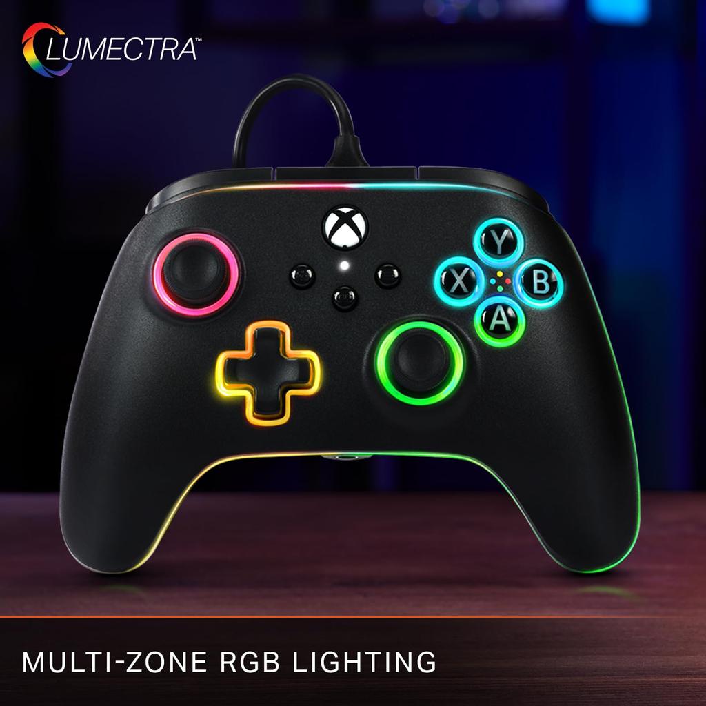 Lumektra Advantage Wired Controller White for Xbox Series PC Windows 2-Year WarrantyPowerA - XS 10/11 (Officially Licensed) XBGP0178-01