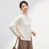 JOY SPEAKER Damen Wollmischung Rundhals-Pullover