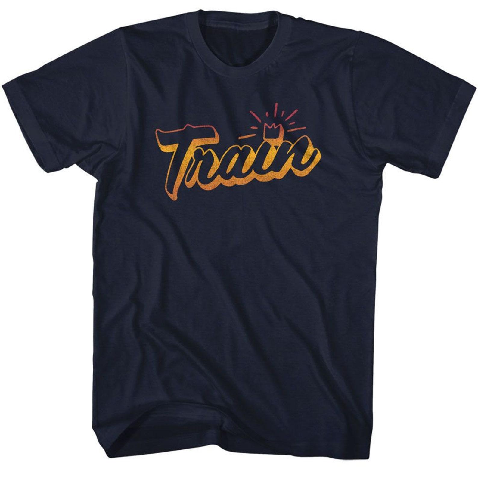 Train Gradient Navy T-Shirt XL