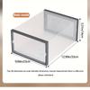 6pcs Thickened Shoe Boxes Sneaker Display and Storage Stackable Shoes Rack Storage Bins for Hats and Clothes Dustproof Organizer