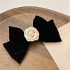 Knot Wome Hair Accessories Flower Hairpin Girls Spring Clip Korean Style Hair Clip Big Bow Hairpin