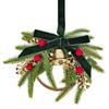 Creative Christmas Bell Wreath Exquisite Crisp Sound Christmas Decoration Bells Retro Portable Christmas Jingle Bells
