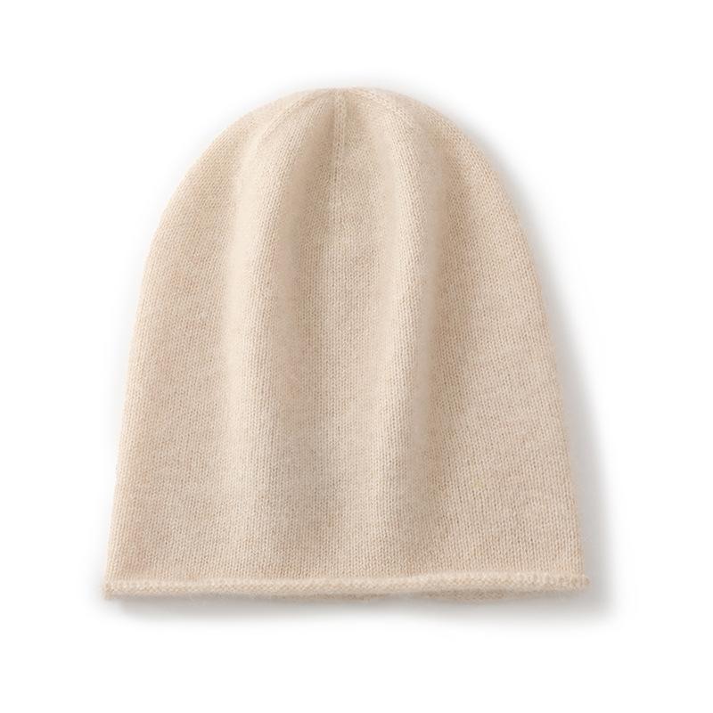 [Customization]% Cashmere Soft Waxy Skin-friendly Hat Cashmere Hat Supports Customized Color LOGO Spot