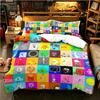 3D Print BFDI Inanimate Insanity Bedding Set Single Twin Full Queen King Size Bed Set Adult Bedroom Duvetcover Sets Anime Bed
