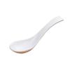 Langshen White Melamine Cup Set with Spoons