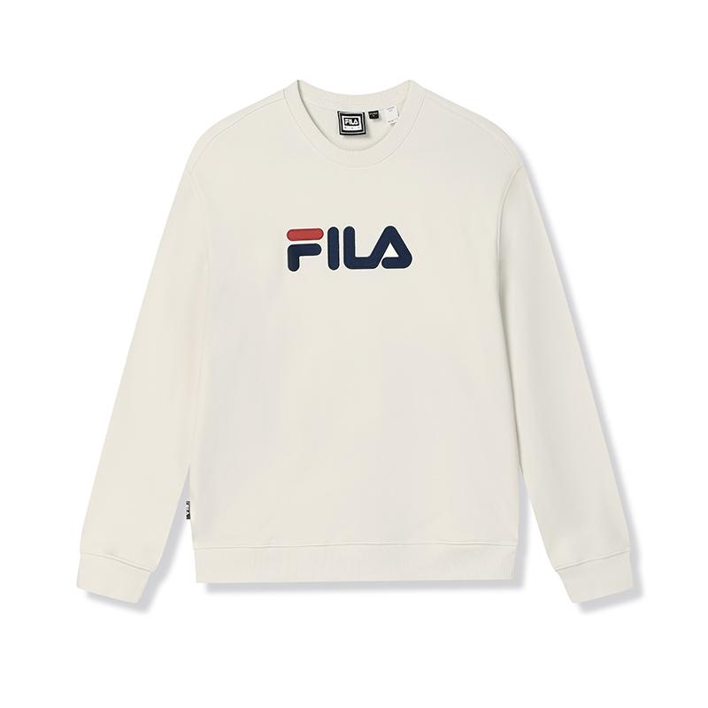 FILA ORIGINALE Sweatshirt Unisex Steam White F51U539205F-IV 160/84A/XS