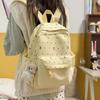 Schoolbag girly heart atmosphere polka dot bow versatile high value backpack female student schoolbag commuting simple backpack