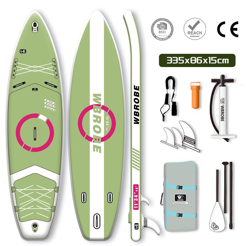 Professional Racing PVC Inflatable Stand-Up Paddleboard for Outdoor Use