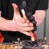 Valve Grinding Tool Lathe Tool 2pcs Milling Rod Grinding Rod Manual Tools Car Tool Hardwood Handle
