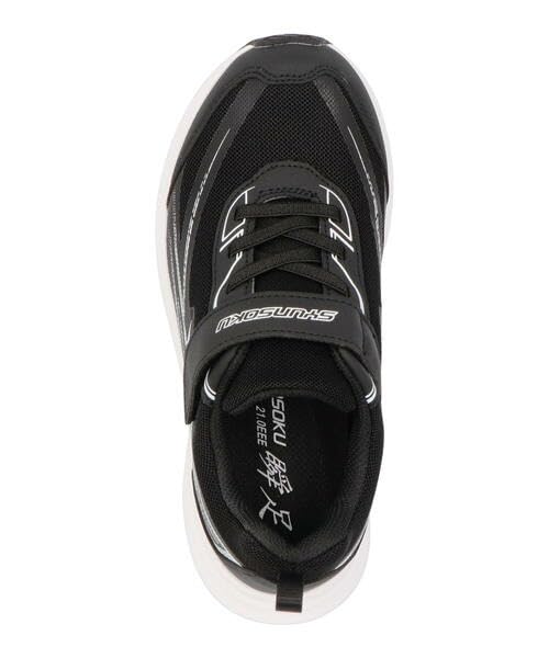 Shunsoku Boys Kids Shoes Athletic Shoes School Shoes Blade Booster BLADE BOOSTER Kids Sneakers Strap Black [SYUNSOKU] Children's JJ-152 19.0cm