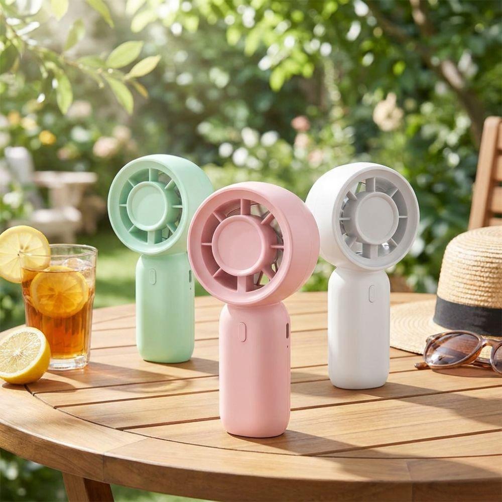 3 Speed Portable Handheld Fan Fruit Color Pocket Fan New Cooling Fan Summer Travel Use
