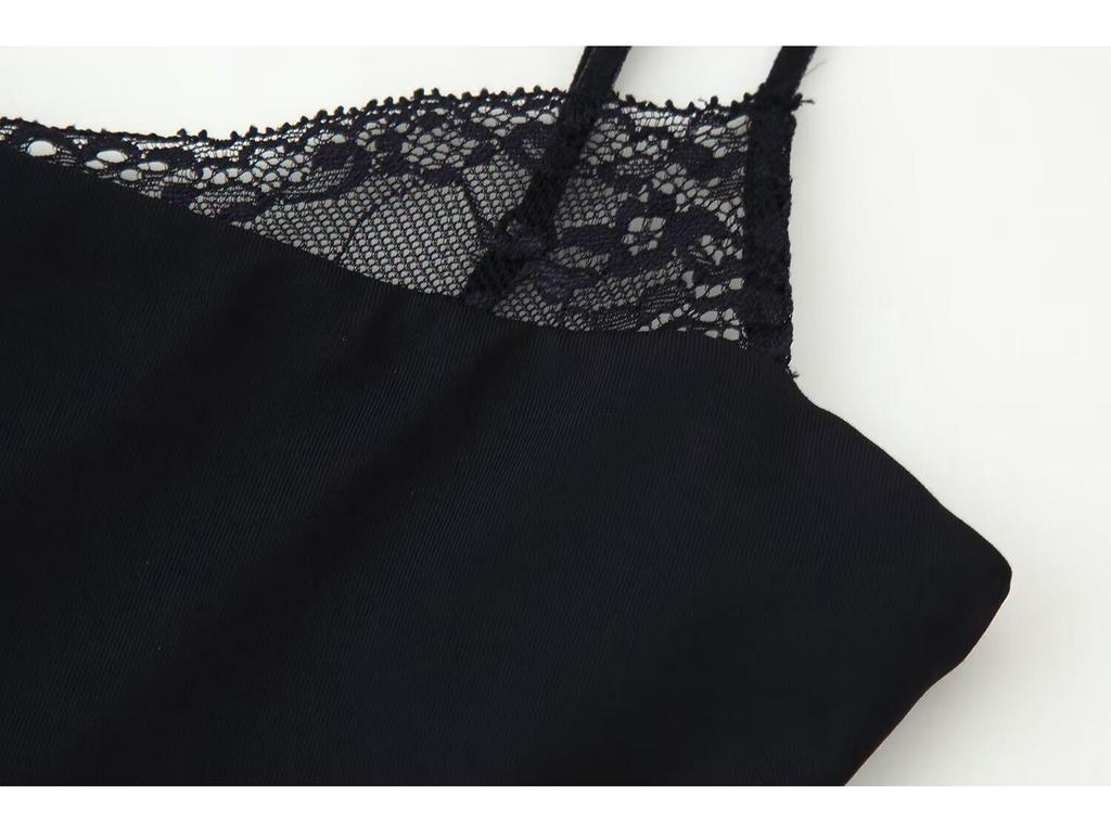 Nylon Lace Bodysuit for Women - European & American Style