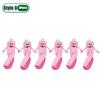 1-20Pairs Pink Bunny Magnetic Hand Holding Socks Funny Halloween Party Socks Winter Socks Pregnant Women Birthday Christmas Gift