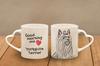 Yorkshire Terrier, Yorkie - cup with a dog, adorable cup with a heart-shaped handle, universal gift from the Art-Dog brand
