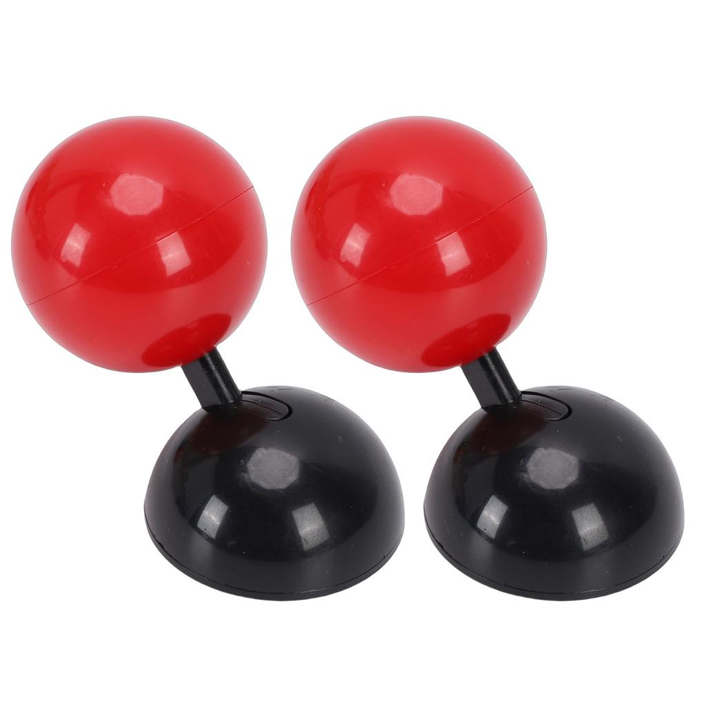 2 Pcs Car Joystick Push Start Button Cover Starter Engine Stop Button Cover Cool Car Accessories Interior Decor Red