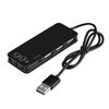 USB 2.0 Hub TO 3 port USB 2.0 + Headphone  Mic w 7.1CH Sound Adapter Multi Port Splitter