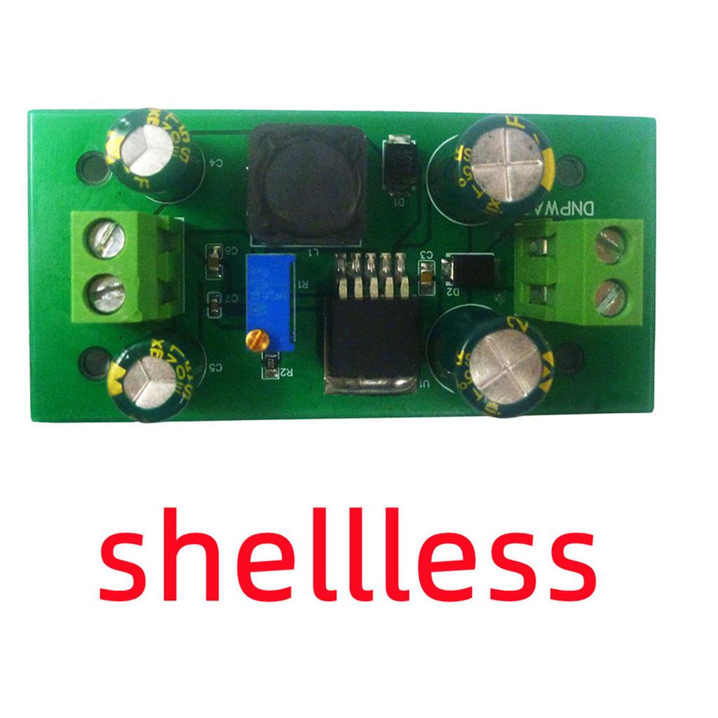 3A DIN Rail Mount DC-DC Step-down Converter Voltage Regulator Module PLC DC 5-35V To 3.3V 3.7V 5V 6V 9V 12V 24V Adjustable
