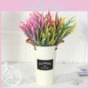 Lavendel Beflockte Künstliche Seidenblumen Für Hochzeitsdekoration Und Home Styling