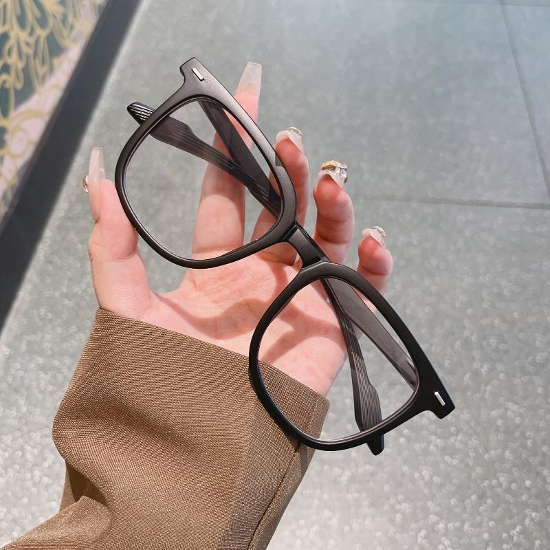 1/2pcs Retro Large Frame Men's Glasses for Daily Wear & Special Occasions Perfect Birthday Gifts