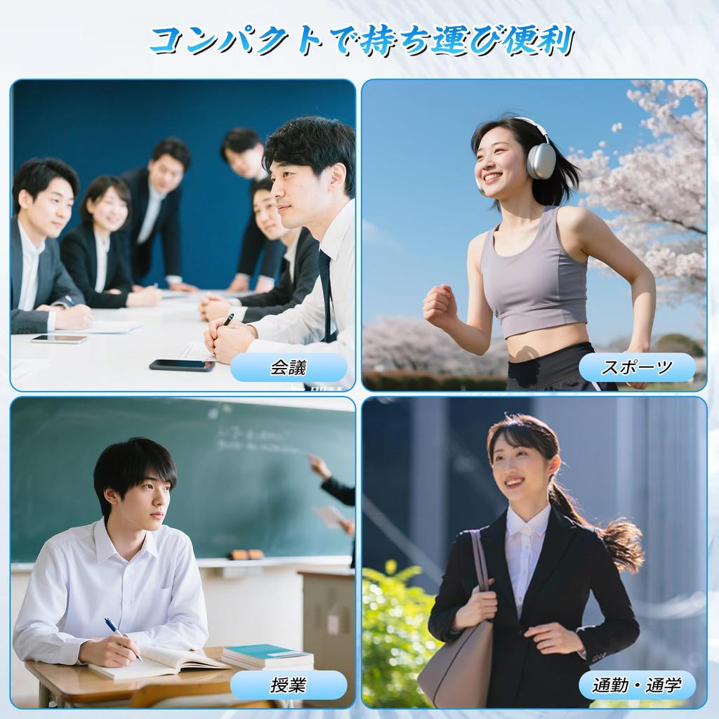 Multifunktionaler MP3-Player mit Bluetooth 32 GB Speicher Erweiterbar bis zu HIFI Einfach Groß OTG FM und Ideal für Sprachmeeting Stress und Japanisch