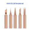 Pure Copper Soldering Iron Tip: Automatic Feeder, Non-Magnetic, Internal Heating Welding Station