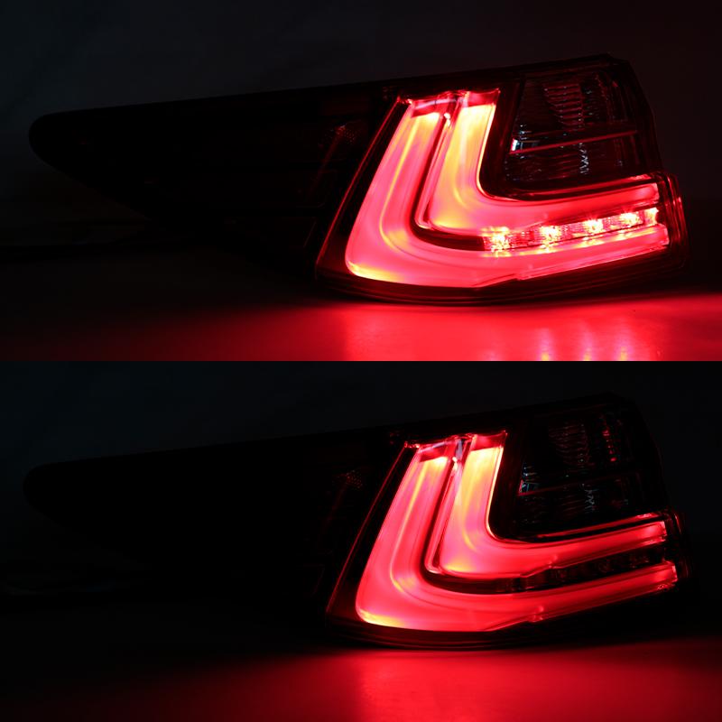LED Taillights For Lexus ES350 2016 2017 Brake Lights Steering Flashing Lights Driving Lights Warning Lights Reversing Lights