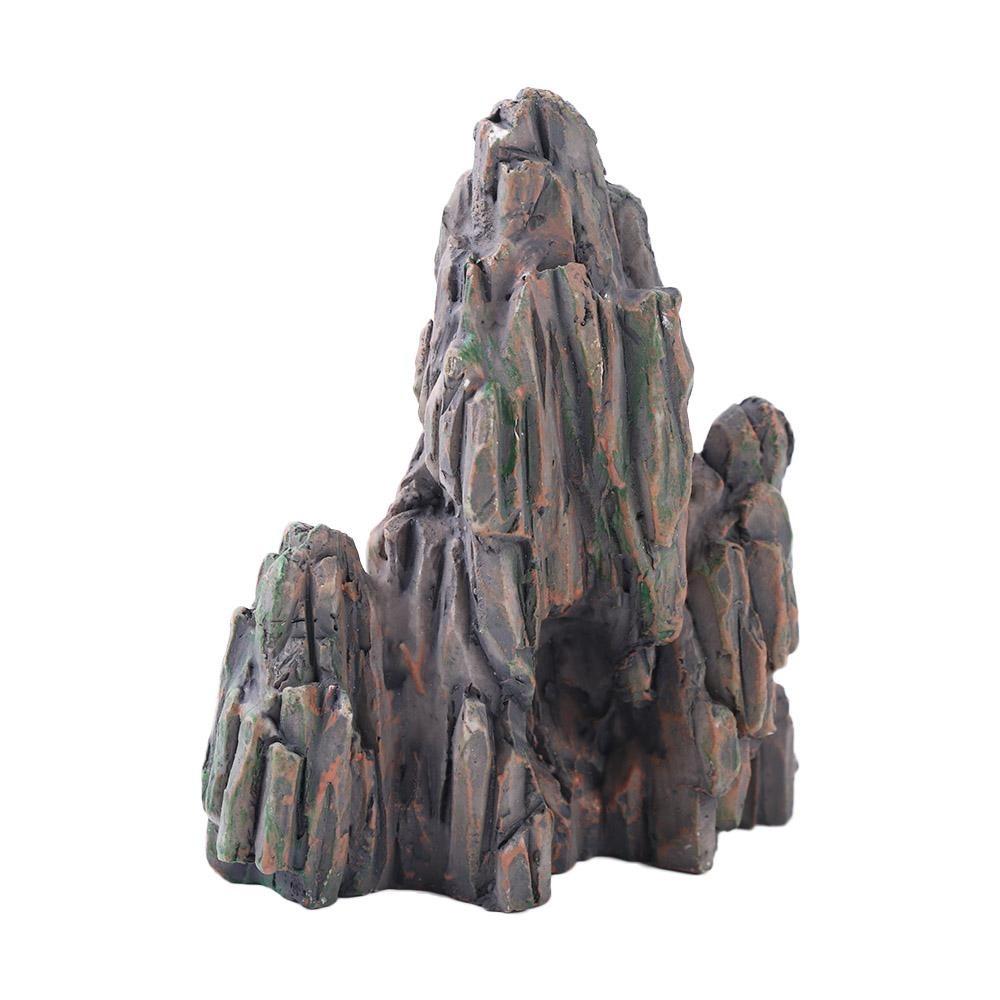 Realstic 1 pcs DIY Crafts Tradiational House Model Scene Statue Bonsai Decor Figurines