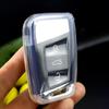 For Vw Passat B8 Arteon Atlas Cross Sport Jetta  Transparent And Transparent Car Key Fob Cover Pack Accessories
