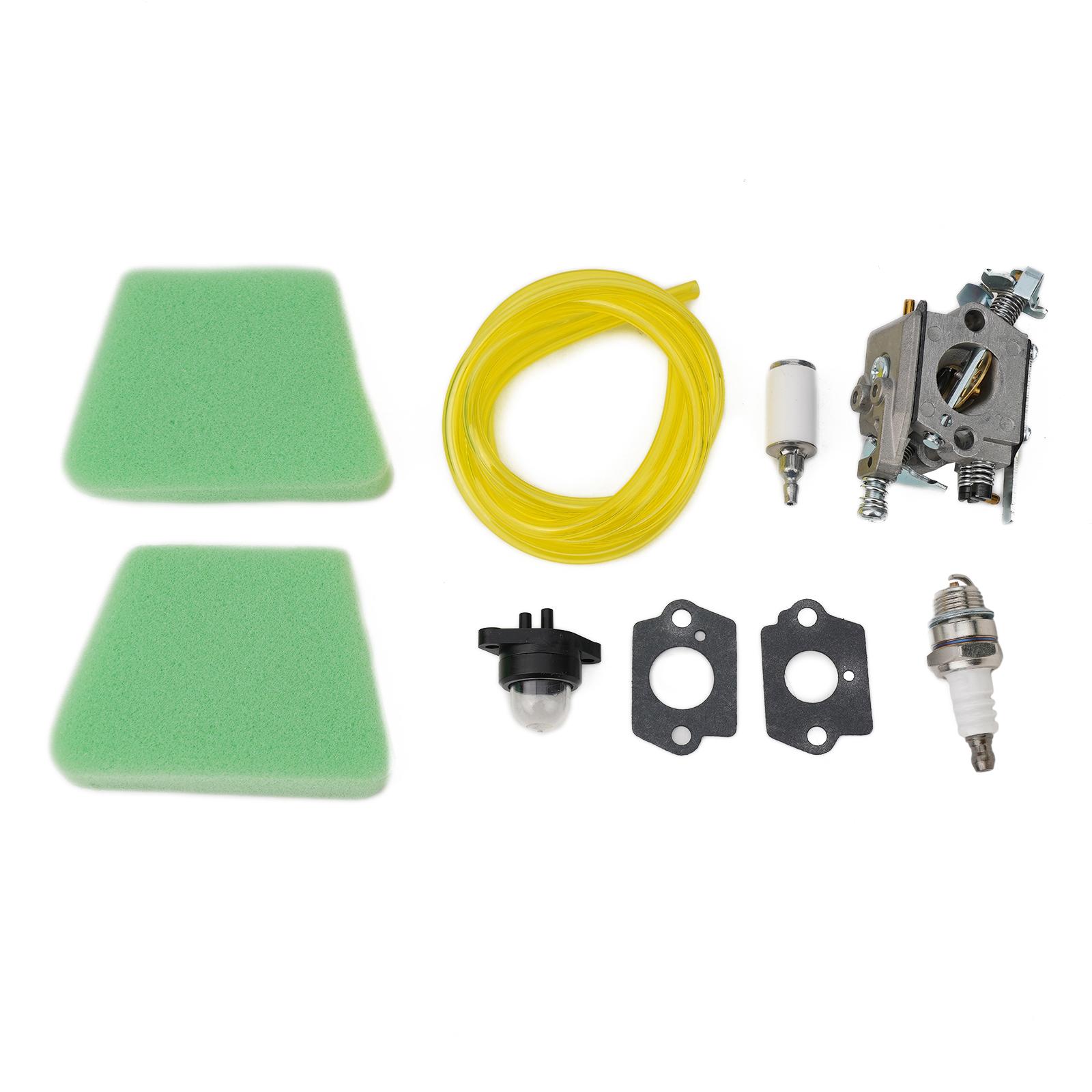 

1 Set Carburetor For Poulan Chainsaw 2050 2150 2375 WT-89 Air Filt Garden Lawn Mower Parts And Accessories