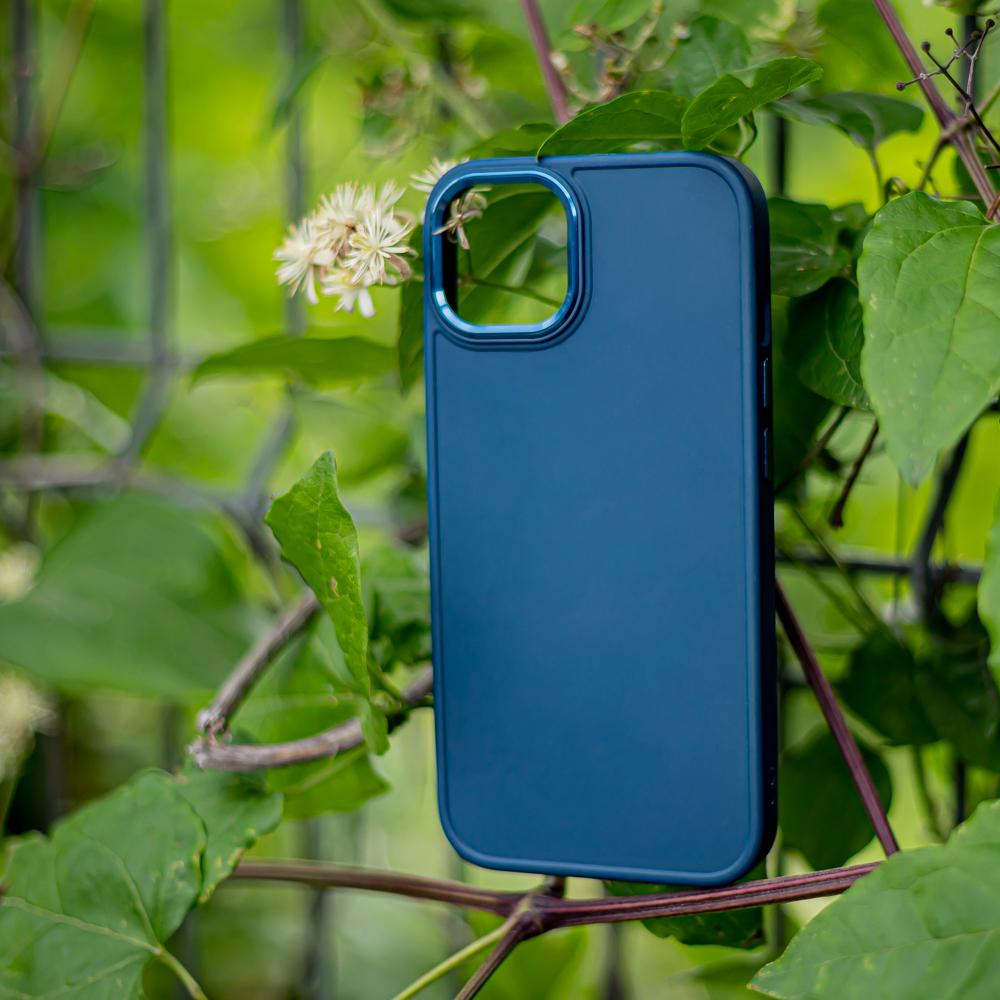Nakładka Satin Do Iphone 15 Pro Max 6,7" Ciemnoniebieska