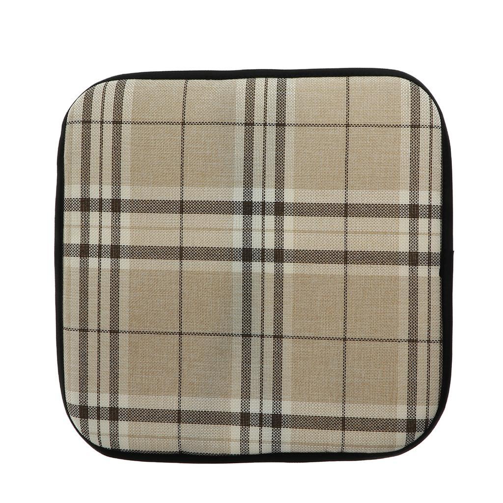 Pads with Ties, Washable Comfortable Polyester Seat Cushions for Living Room, Office, Car