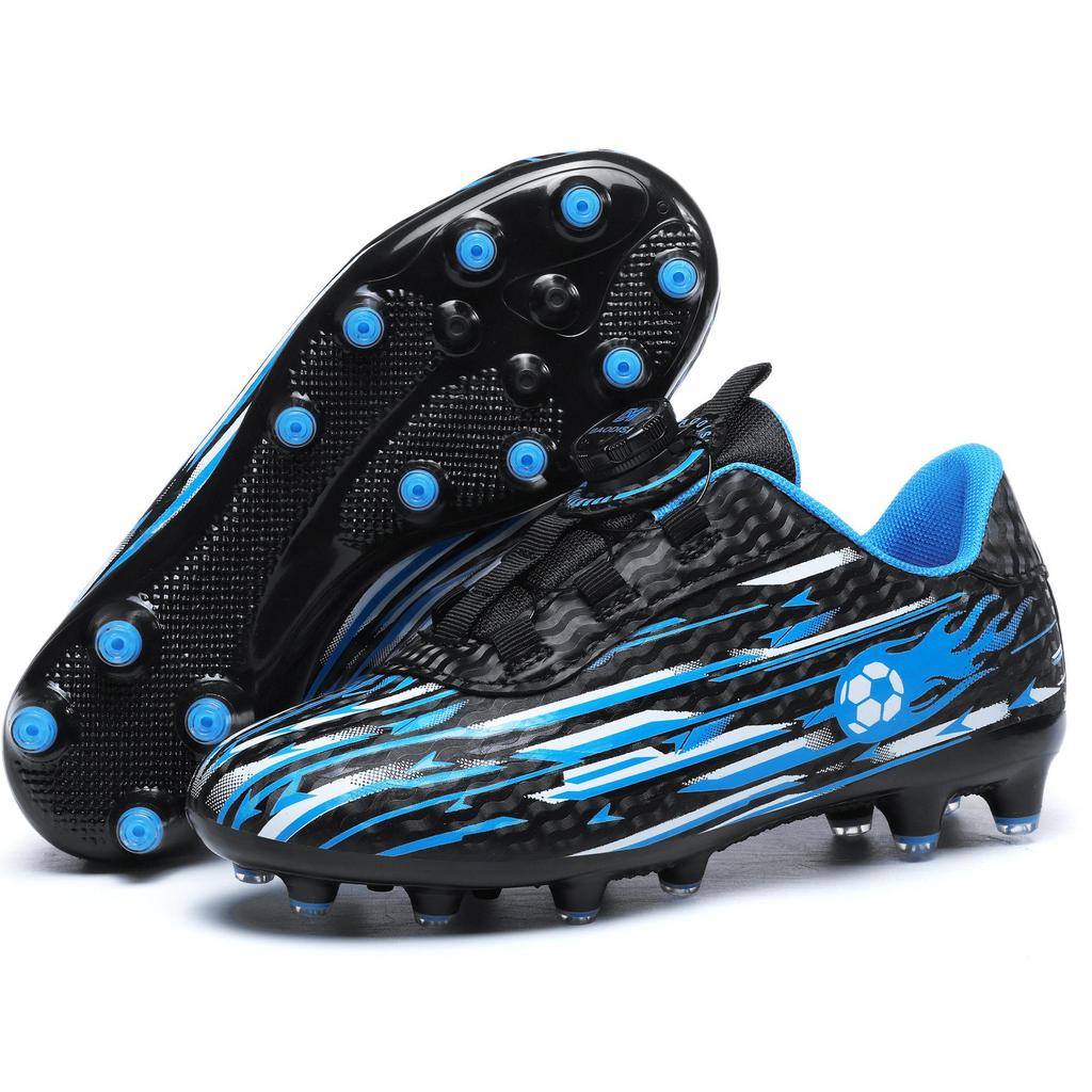 Cross-Border TF Studded Children's Football Shoes for Primary Students – AG Rotating Button for Training