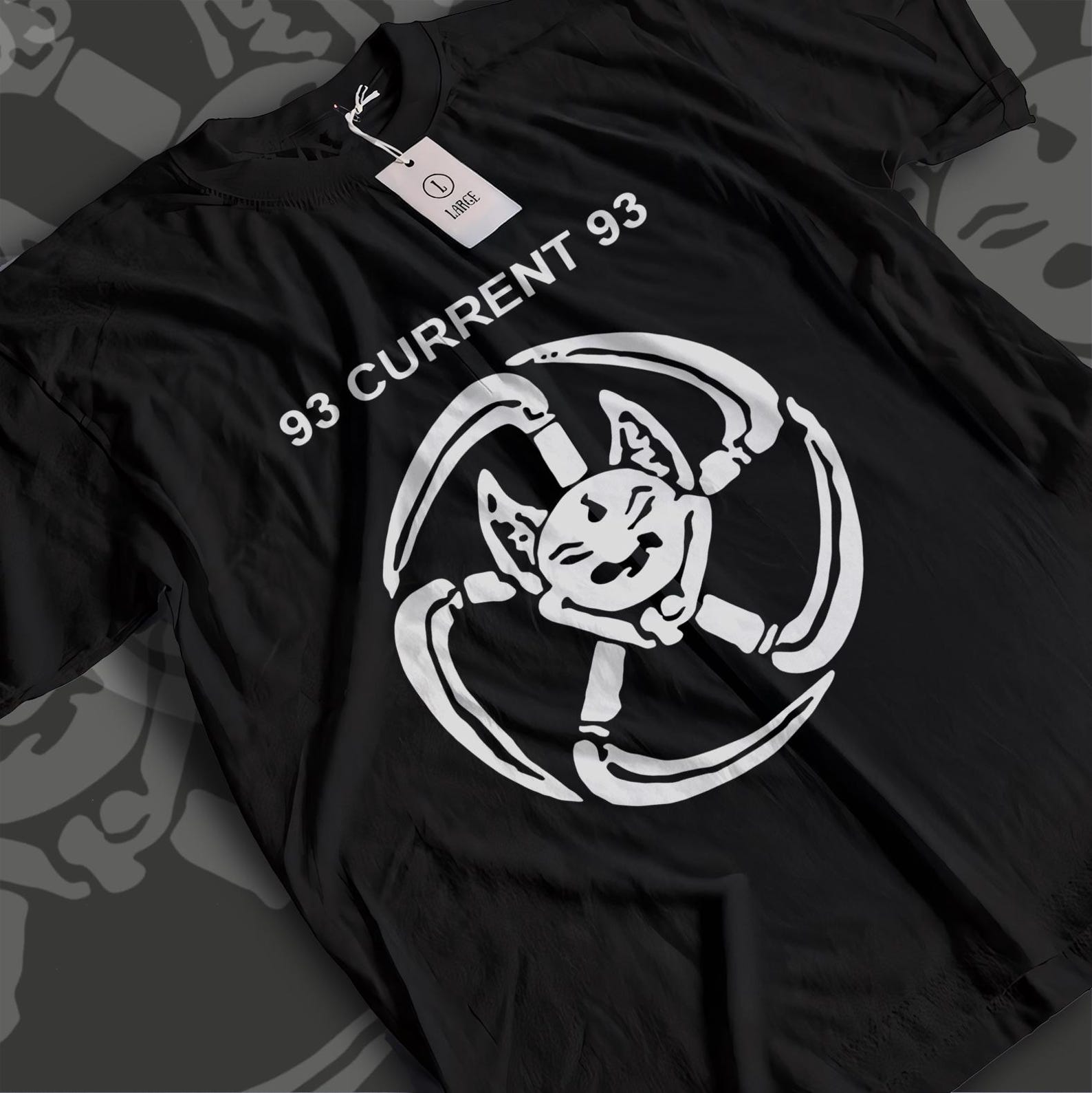 CURRENT 93 Looney Logo T-Shirt - Neofolk & Experimental Music Band Tee - Gothic Industrial Unisex Shirt - S to 5XL 4XL