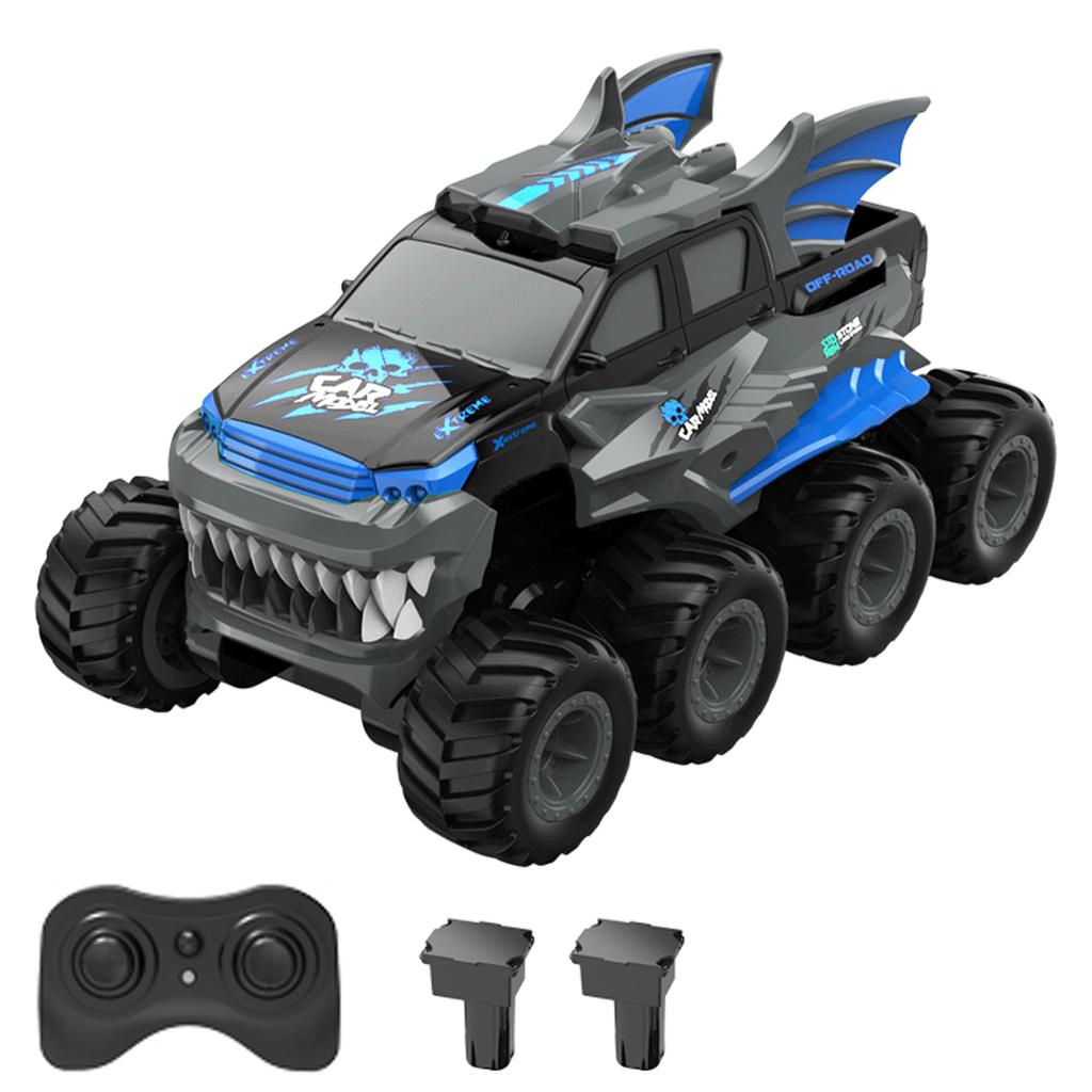 Remote Control Car, 2.4G 8WD Amphibious Waterproof Off Road Vehicle for Kids, 360 degrees  Rotating Pool Lake Outdoor