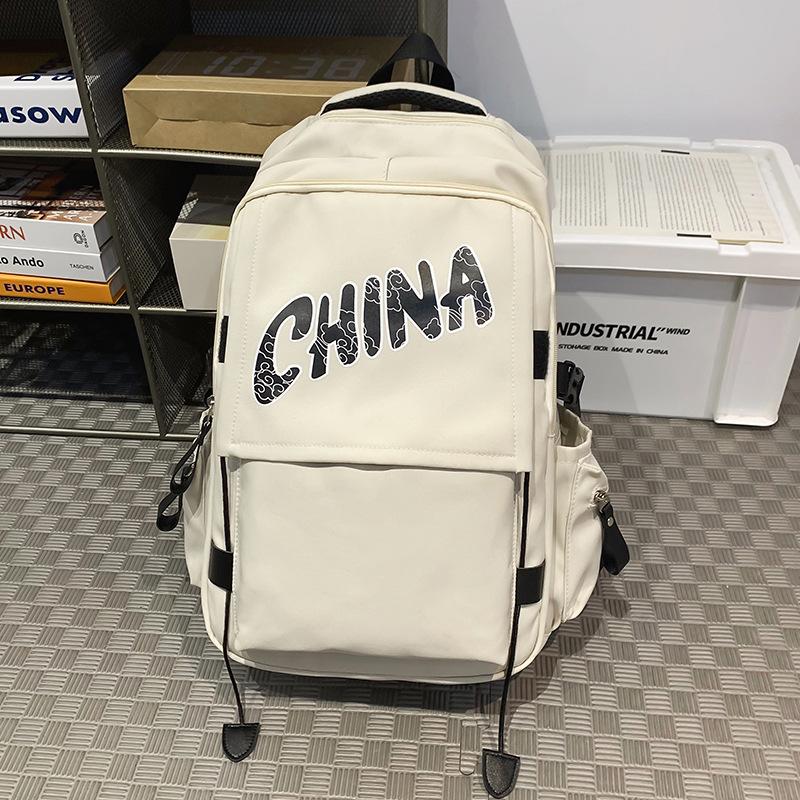 Children's Schoolbags Elementary School Girls Junior High School Boys High School College Students Letter Backpack