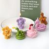 3D Cartoon Animal Snake Rooster Cat Silicone Mold DIY Flamingo Duck Modeling Aromatherapy Candle Plaster Resin Home Decor