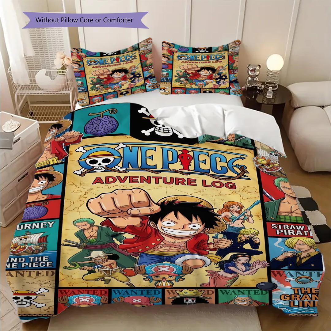 

Anime One Piece Soft and Comfortable Duvet Cover, Children s Bedding Set Gift, Extra Large Size, Various Sizes Available LXR39 135x200cm