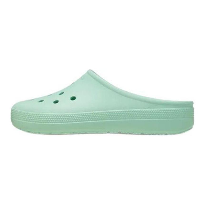 Crocs Round Toe Lightweight Hole Shoes Women's Mint Green