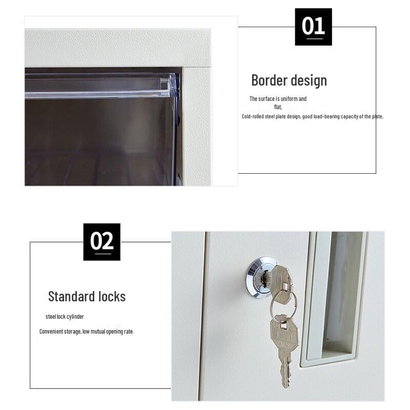 Steel Parts & Document Organizer Cabinet