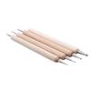A60Z16 Piece Ball Stylus Dotting Tools For Clay Pottery Ceramics Modeling Paper Flowersmay