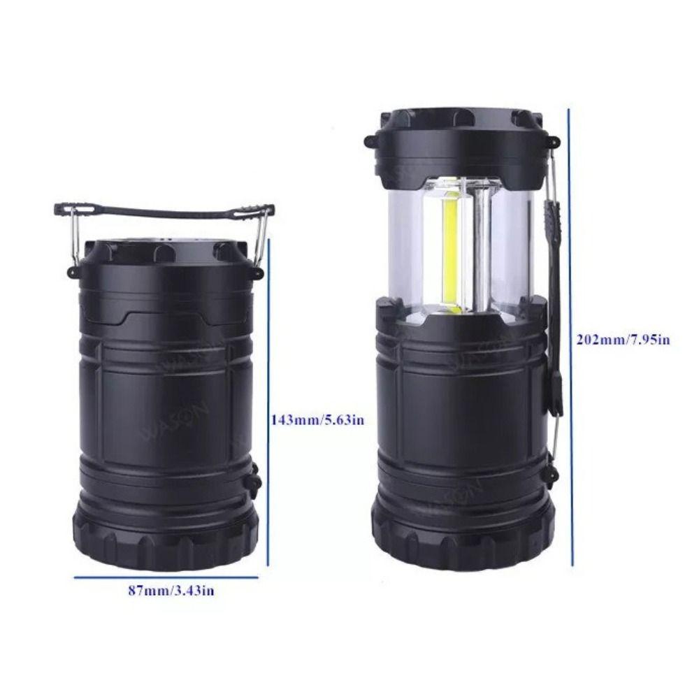 Waterproof Tent Lamp Powerful LED USB Rechargeable Emergency Light Stretch Hang Solar Powered LED Lantern Emergency