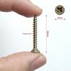 Hardened Fiberboard, Wood Screws, and Self-Tapping Drywall Screws for Cabinet Doors and Wall Panels