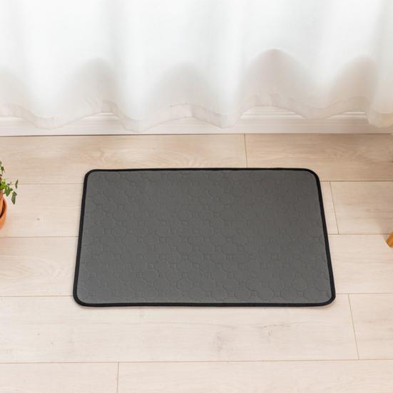 Washable Pet Pee Pad Reusable Dog Pee Pad Absorbent Leakproof Puppy Training Pad Non-Slip Potty Pad for Puppies Senior Dogs Floor Couch Use