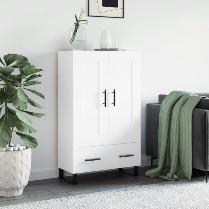 VidaXL Highboard White 69.5x31x115 Cm Engineered Wood 830348