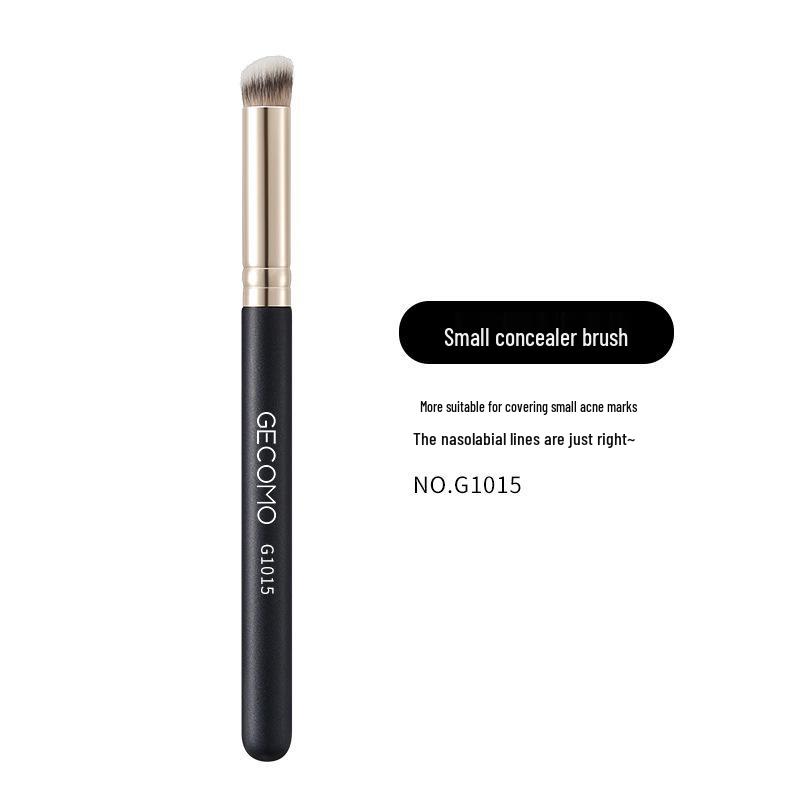 

Gemon Celebrity Style Makeup Brushes: 170 Foundation Brush & 270 Concealer Brush - Round, Soft Bristles for Streak-Free Application.