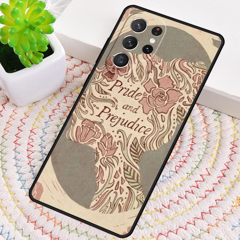 Pride And Prejudice Jane Austen Phone Case For Samsung Galaxy note 10 pro S26 S25 S24 S23 S22 Ultra Plus S21 FE S20 Cover
