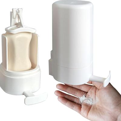 Soap Grinder For Bar Soap Wall-Mounted, No Drilling Soap Container Cheese Grinder For Travel Kitchen Bathroom