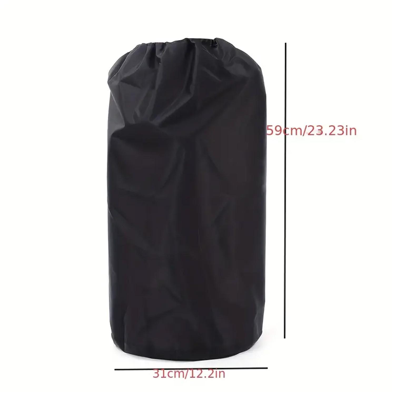 

1 Propane Tank Cover – Made From Heavy-duty Oxford Cloth, Suitable for Outdoor Gas Tanks, and Reusable. 31x59cm чёрный