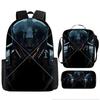 Pacific Rim schoolbag, primary and secondary school students, boys, mecha war, monster backpack, kindergarten burden reduction three-piece set